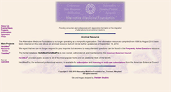 Desktop Screenshot of amfoundation.org